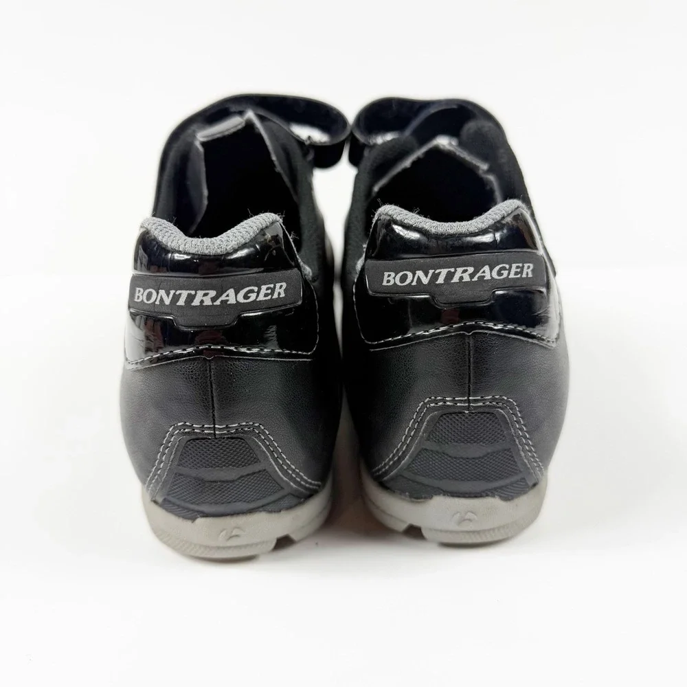 Bontrager Evoke Mountain Bike Shoes Mens Size 45/12 Black SPD Cleats MTB Cycling